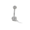 Thumbnail Image 0 of Stainless Steel Crystal Belly Button Ring - 14G 3/8"