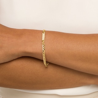 Loop Chain Bracelet – Gold