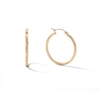 Thumbnail Image 1 of 10K Tube Hollow Gold Hoops