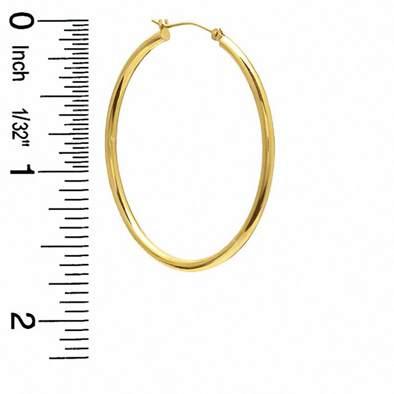 Buy Piercing Pagoda by Banter 10K Gold Hollow Hoop Earrings NWOT