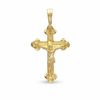 Thumbnail Image 0 of Etched Crucifix Charm in 10K Gold