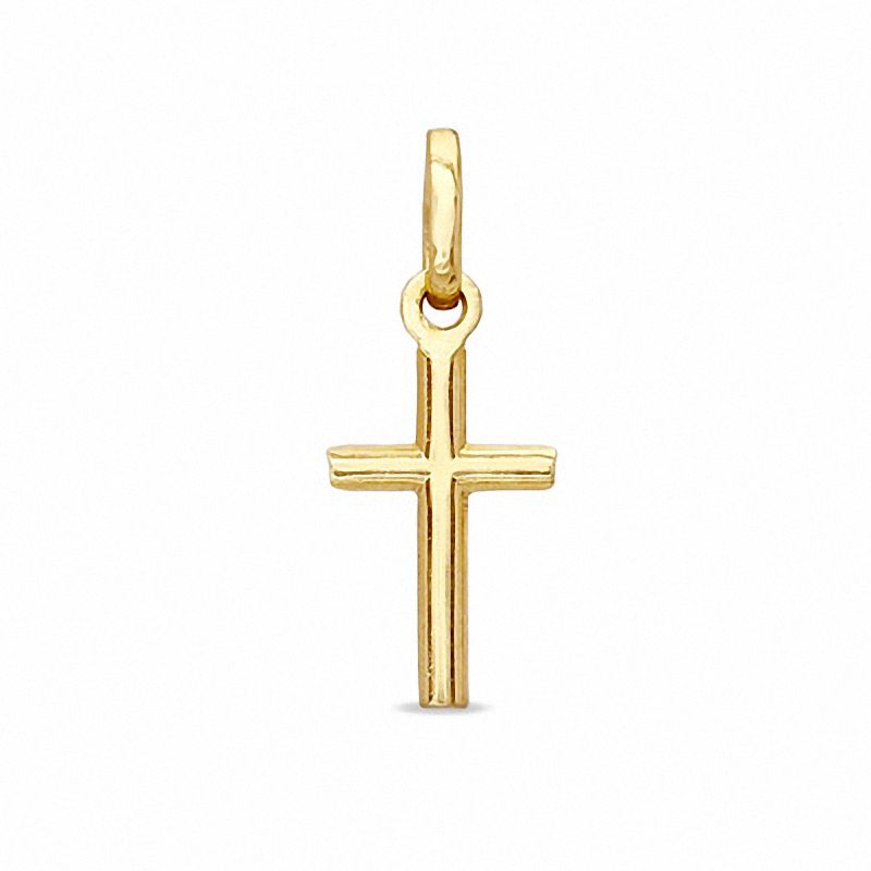 Unadorned Cross Charm