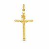 gold crucifix charms