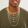 Thumbnail Image 8 of 10K Hollow Gold Rope Chain - 22&quot;