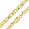 Thumbnail Image 0 of 10K Gold 080 Gauge Bird's Eye Link Chain Necklace - 30"