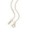 Thumbnail Image 3 of 050 Gauge Solid Box Chain Necklace in 10K Solid Gold - 16&quot;