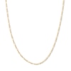 Thumbnail Image 1 of Child's 050 Gauge Hollow Figaro Chain Necklace in 10K Hollow Gold - 13&quot;