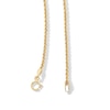 Thumbnail Image 5 of 10K Hollow Gold Rope Chain - 16&quot;