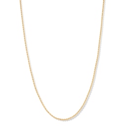 10K Hollow Gold Rope Chain - 18&quot;