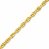 Thumbnail Image 0 of 10K Gold 018 Gauge Light Dual Glitter Rope Chain Necklace - 30"