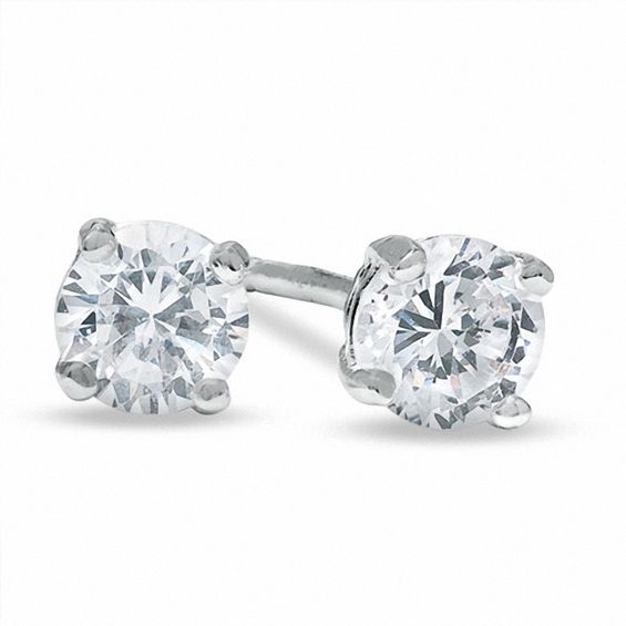 4mm silver stud earrings