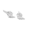 Thumbnail Image 1 of 4mm Star-Shaped Cubic Zirconia Stud Earrings in Sterling Silver