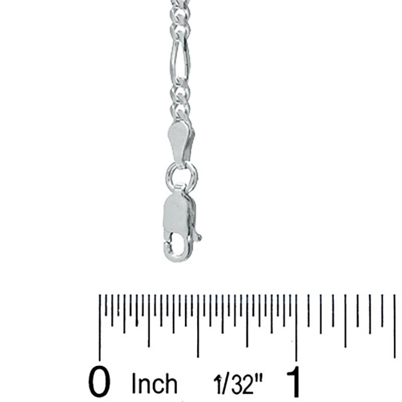 Gauge Figaro Bracelet in Sterling Silver