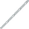 Thumbnail Image 0 of 080 Gauge Figaro Chain Necklace in Sterling Silver - 24"