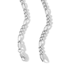 Thumbnail Image 5 of Sterling Silver Figaro Chain Made in Italy - 20&quot;