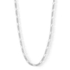 Thumbnail Image 0 of Made in Italy 080 Gauge Figaro Chain Necklace in Solid Sterling Silver - 20"