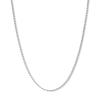 Thumbnail Image 1 of Made in Italy 040 Gauge Diamond-Cut Rope Chain Necklace in Solid Sterling Silver - 24&quot;