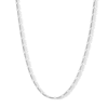 Thumbnail Image 1 of Made in Italy 050 Gauge Figaro Chain Necklace in Solid Sterling Silver - 20&quot;