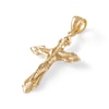 Thumbnail Image 2 of Diamond-Cut Open Crucifix Charm in 14K Solid Gold