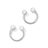 Thumbnail Image 1 of Solid Stainless Steel Horseshoe Pair - 16G 3/8&quot;