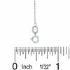 Thumbnail Image 1 of 10K Gold 080 Gauge Diamond-Cut Bead Chain Necklace - 16"