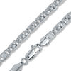 Thumbnail Image 1 of 100 Gauge Valentino Chain Necklace in Sterling Silver - 18&quot;