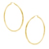 Thumbnail Image 0 of 60mm Extra Large Polished Hoop Earrings in 10K Gold