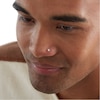 Thumbnail Image 2 of 14K Hollow and Semi-Solid Gold CZ Nose Stud Set - 22G