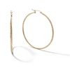 Thumbnail Image 0 of 50mm Diamond-Cut Hoop Earrings in 14K Gold