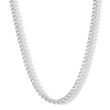 Thumbnail Image 1 of Made in Italy 125 Gauge Open Curb Chain Necklace in Solid Sterling Silver - 20&quot;