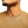 Thumbnail Image 2 of Made in Italy 125 Gauge Open Curb Chain Necklace in Solid Sterling Silver - 20&quot;