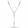Thumbnail Image 0 of 1/4 CT. T.W. Diamond Drop Necklace in 14K White Gold