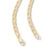 Thumbnail Image 5 of 10K Hollow Gold Mariner Chain Made in Italy - 22&quot;