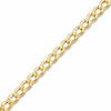 Thumbnail Image 0 of 050 Gauge Diamond-Cut Wide Fashion Chain Bracelet in 10K Gold - 7.25"