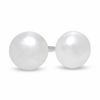 Thumbnail Image 1 of 8mm Freshwater Cultured Pearl Stud Earrings in Sterling Silver