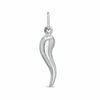 Thumbnail Image 1 of Large Italian Horn Necklace Charm in Sterling Silver