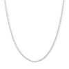 Thumbnail Image 1 of Made in Italy Child's 030 Gauge Singapore Chain Necklace in Solid Sterling Silver - 15&quot;