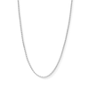 Thumbnail Image 1 of Made in Italy Child's 040 Gauge Rope Chain Necklace in Solid Sterling Silver - 15&quot;