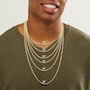 Thumbnail Image 3 of Made in Italy Child's 040 Gauge Rope Chain Necklace in Solid Sterling Silver - 15&quot;