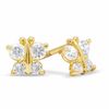 Thumbnail Image 0 of Child's Cubic Zirconia Butterfly Stud Earrings in 10K Gold