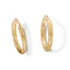 Thumbnail Image 1 of 30mm Diamond-Cut Hoop Earrings in 10K Tube Hollow Gold