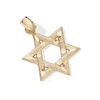 Thumbnail Image 3 of Diamond-Cut Star of David Charm in 10K Gold