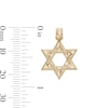 Thumbnail Image 4 of Diamond-Cut Star of David Charm in 10K Gold