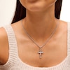 Thumbnail Image 2 of Flat Crucifix Charm in Sterling Silver