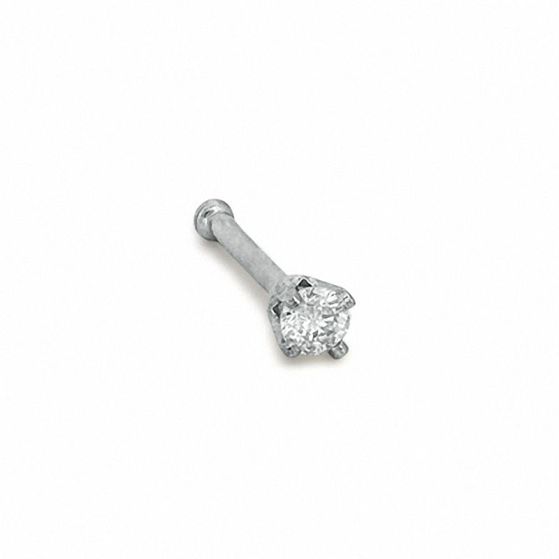 14k diamond store nose ring