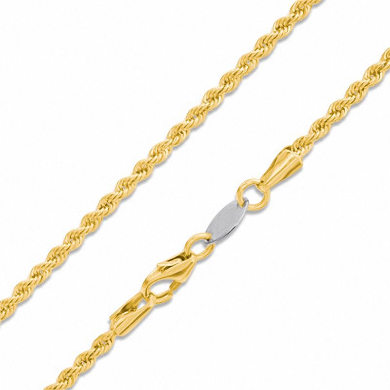 gold and silver bonded rope chain