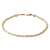 Thumbnail Image 1 of 021 Gauge Rope Chain Bracelet in 10K Gold Bonded Sterling Silver - 8&quot;