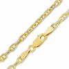 Thumbnail Image 0 of 10K Gold Over Sterling Silver 3.2mm Mariner Necklace - 20"