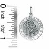 Thumbnail Image 2 of Sterling Silver St. Christopher Medallion