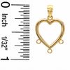 Thumbnail Image 1 of Heart Charm Holder in 10K Gold